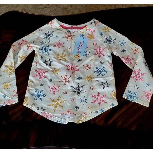 NWT CAT & JACK GIRLS HOLIDAY SHIRT - Picture 1 of 4